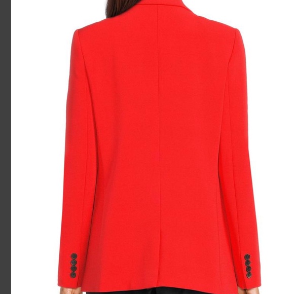 The Kooples Red Wool Blazer Jacket Size US 4 EU 36 NWT $545 - Picture 2 of 10